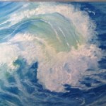 The Wave- Pastel 17"x14"